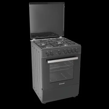 Cuisinière   Brandt Mixte BME6240BA - Noir - Chaleur brassée Ventilée 
