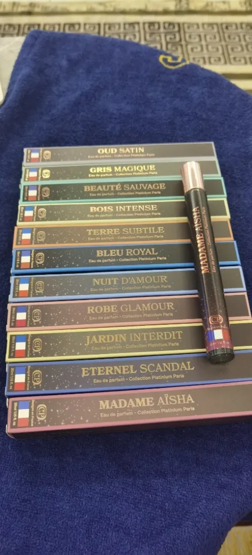 Eau de parfum  collection platinium  mix