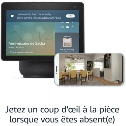 Assistant vocale connécté amazon alexa echo show 10 ( 3ème génération ) 