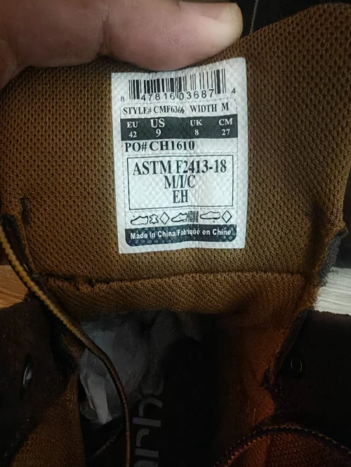 Bottes Carhartt 