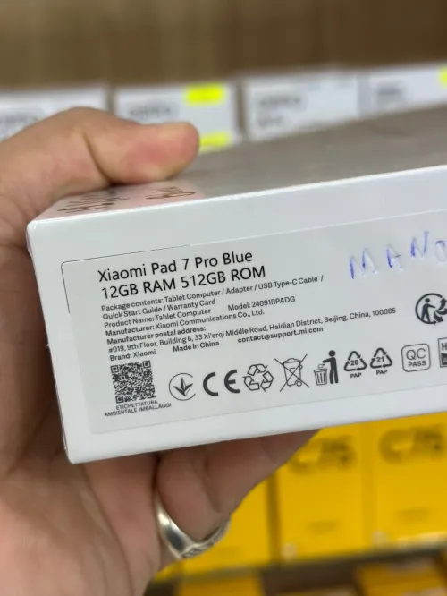 XIAOMI PAD 7 PRO 13.5P 12/512GB WIFI SCELLE