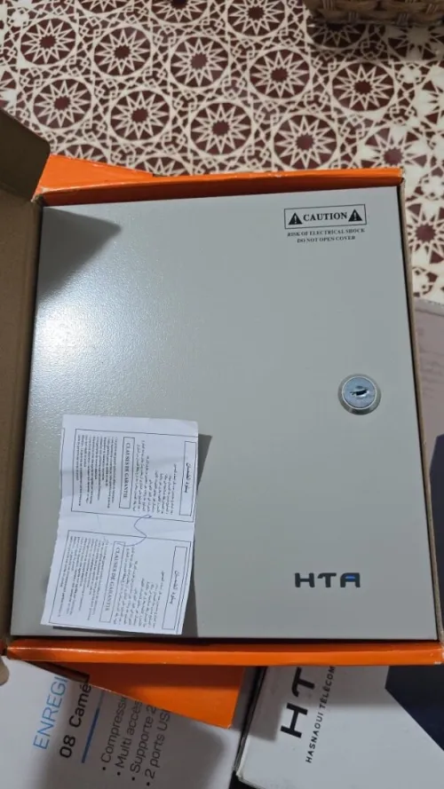 Caméra dvr HTA alimentation