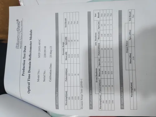 OTDR shinewayTech mtp 200x