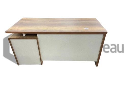 Bureau 3 Tiroirs Fix bois 1M40