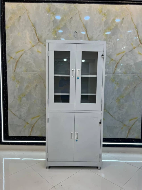 Armoire Bureau Metalique Semi Vitree Epoxy