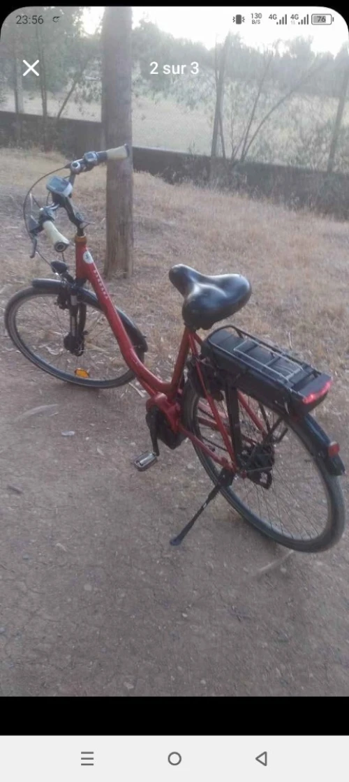 Vélo ville électrique avec chargeur marche bien tél