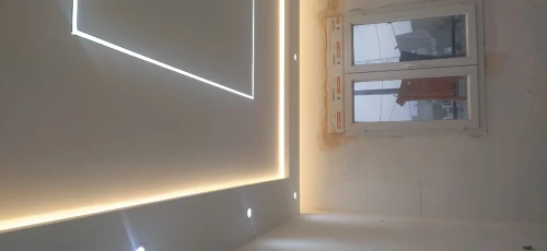 Faux plafond placoplâtre et peinture maison 