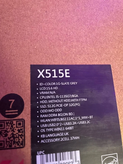 PC Asus vivobook X515E