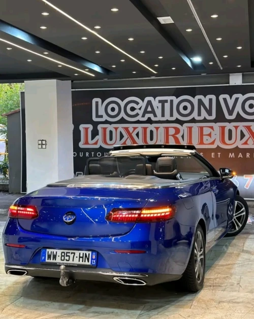 location de voiture MERCEDES CLASSE E CABRIOLET