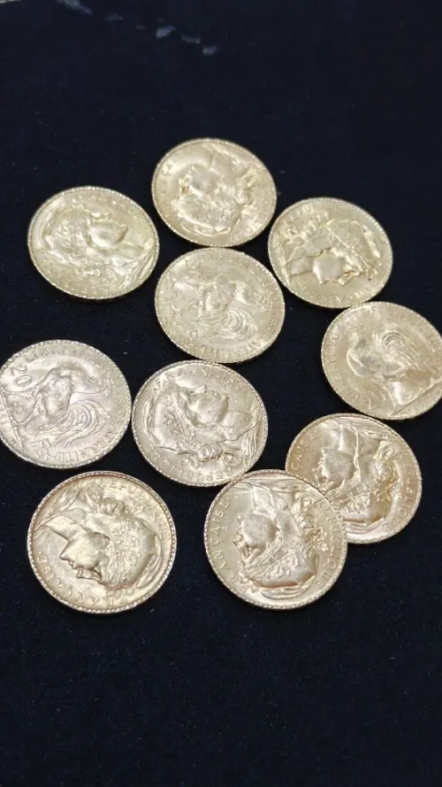 Or 22 carat vierge poids 6.45g