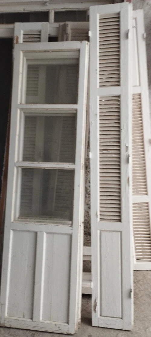 3 Portes balcon avec persienne