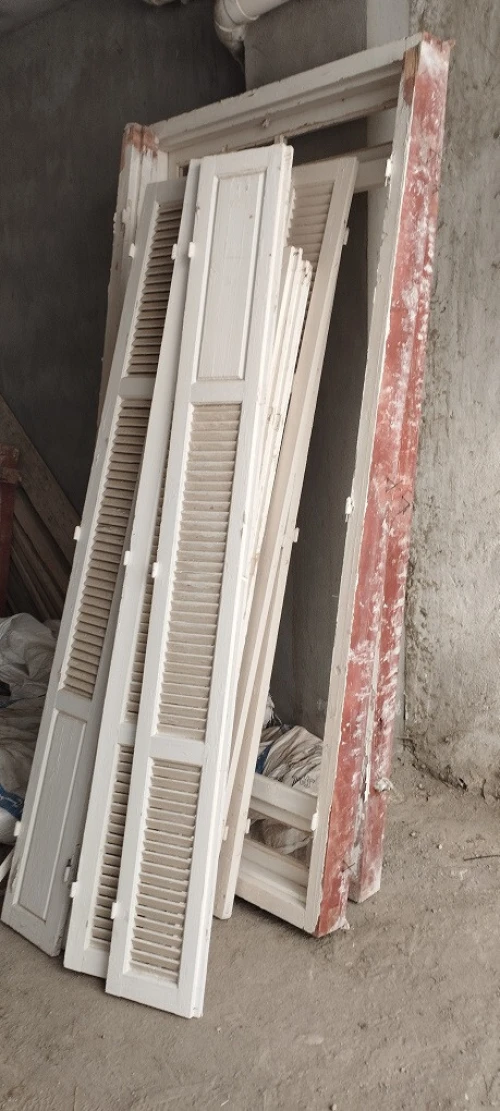 3 Portes balcon avec persienne