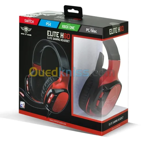 casque spirit of gamer Elite H60