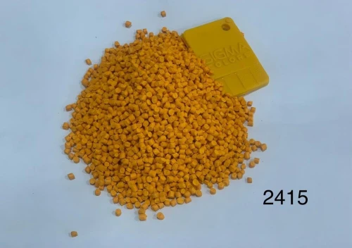 Colorant De Plastique Jaune Et Orange 