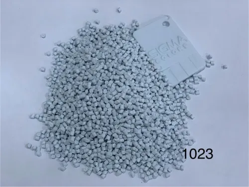 Colorant De Plastique Blanc Et Nacré 