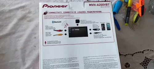 Mini chaine pionner d'origine Mvh A200vbt