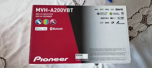 Mini chaine pionner d'origine Mvh A200vbt