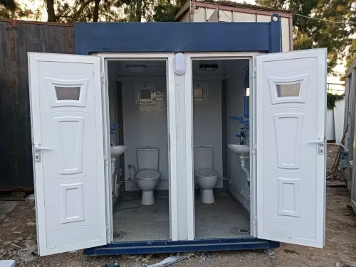 Cabine sanitaire sur commande