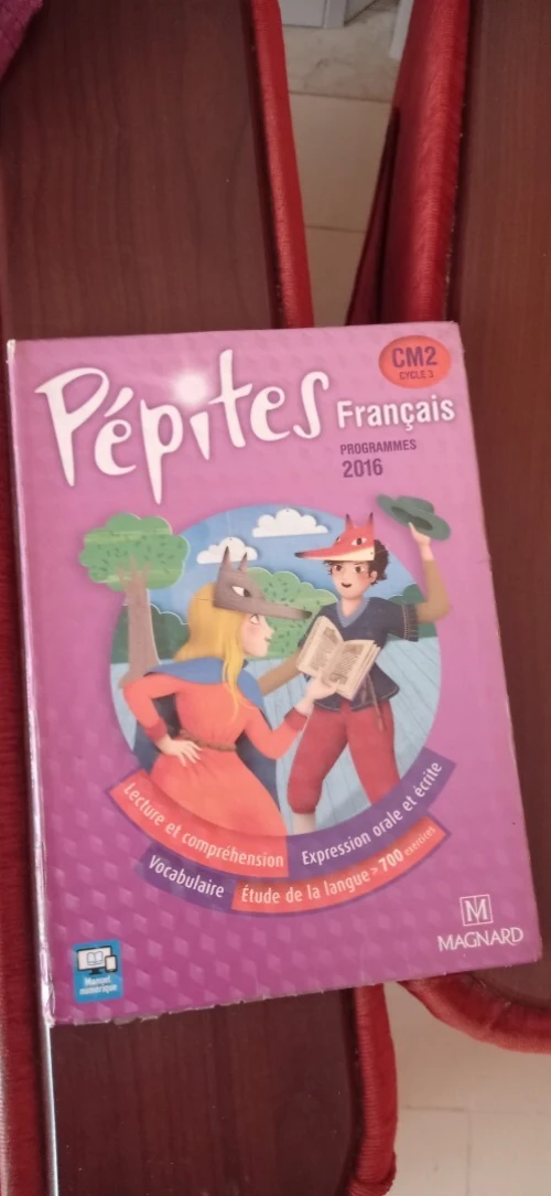 Livre français, primaire & collège 