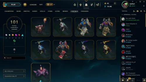 compte league of legend