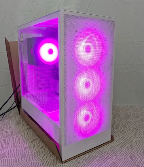 PC GAMER - B650 GAMING X WIFI 6E - RYZEN 5 9600X - 32GB RGB DDR5 - SAMSUNG 1TB SSD - NZXT H5 RGB - Be Quiet - NZXT 650W GOLD - MX6