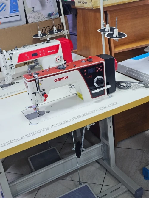 Machine a coudre gemsy ماكنة خياطة صناعية جمسي