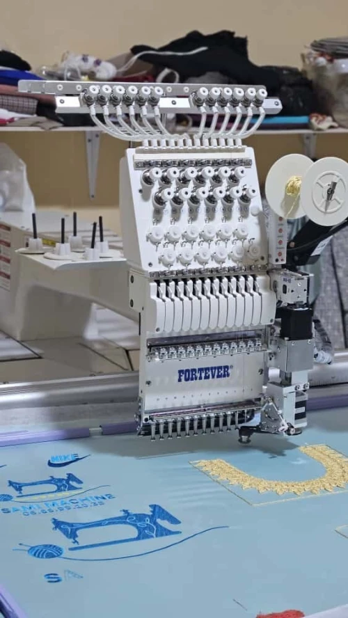Machine de broderie FORTEVER ماكنات الطرز الإلكتروني فورتيفر