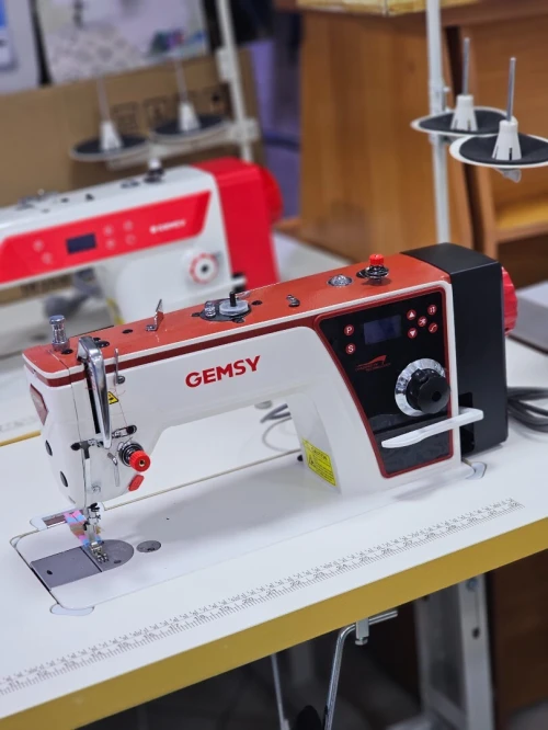 Machine a coudre gemsy ماكنة خياطة صناعية جمسي