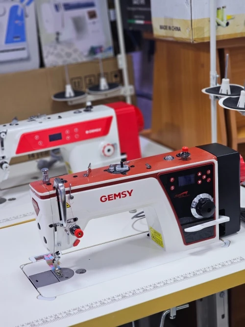 Machine a coudre gemsy ماكنة خياطة صناعية جمسي