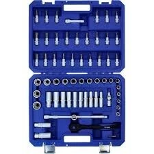 JEU DE CLÉS À DOUILLE 3/8 , 61 PCS BRILLIANT TOOLS