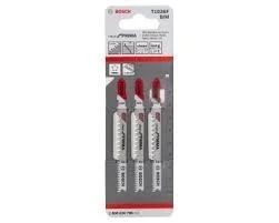  JEU DE 3 LAMES SCIE SAUTEUSE POUR PVC BOSCH
