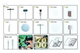 Kit nettoyage / polissage 20Psc DREMEL(684)
