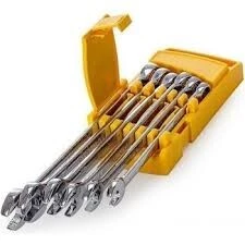 Clés mixtes STANLEY 6 pièces 10 11 12 13 14 15mm
