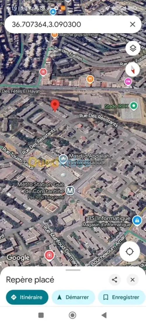 Vente Local Alger Gue de constantine