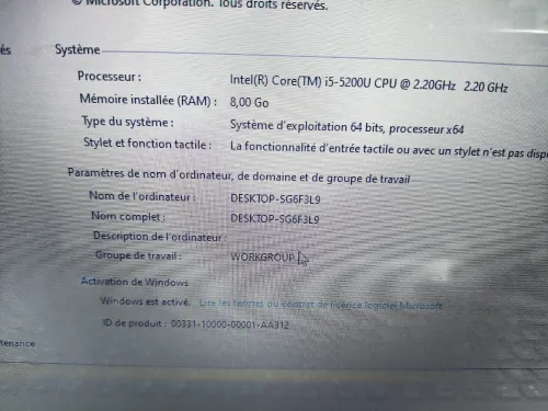 Acer 17 pouce