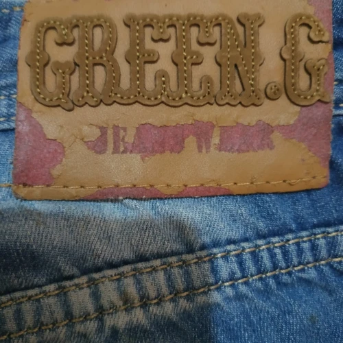 Pantacourt original GREEN-G en Jeans taille 38