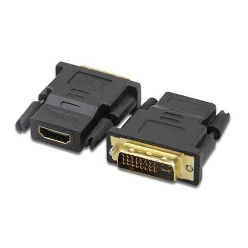 Adaptateur Dvi To Hdmi Gold Plated Male Dvi 24+1 Pin