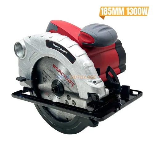 SCIE CIRCULAIRE 185MM 1300W WORCRAFT