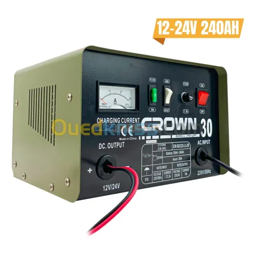 CHARGEUR 12-24V 240AH MAX CROWN
