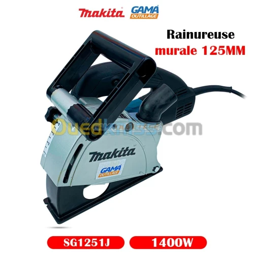 RAINUREUSE 125MM 1400W MAKITA