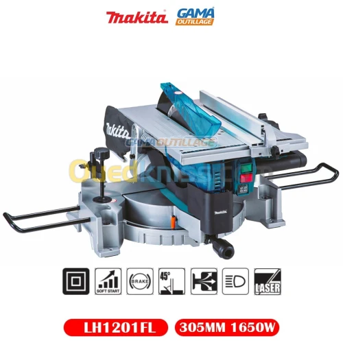 SCIE A ONGLET ET A TABLE 305MM 1650W MAKITA