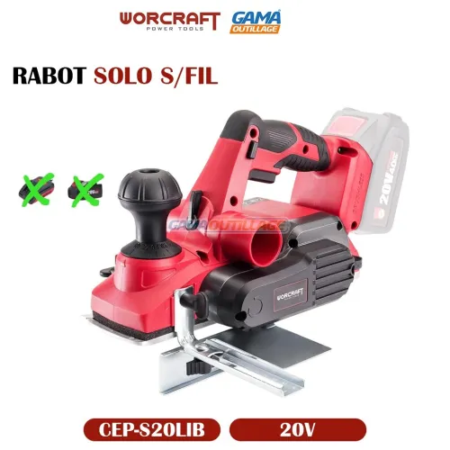 RABOT SOLO S/FIL 20V WORCRAFT