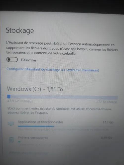 Ordinateur portable hp laptop 2 terra