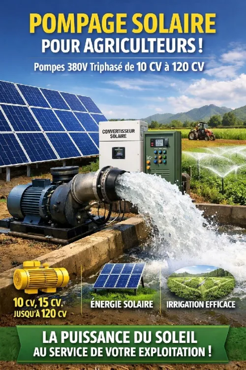pompage solaire pour les agriculteurs!!!