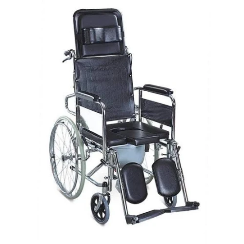 Fauteuil roulant et chaise toilettes 