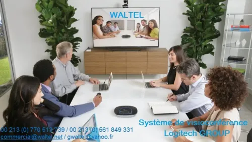 LOGITECH GROUP, notre solution de visioconférence pour les salles pouvant accueillir 14 à 20 personnes,