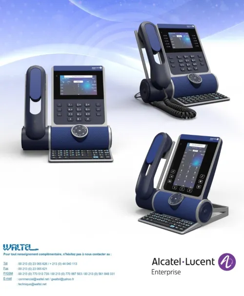 ALE DeskPhones ALE 300 400 500