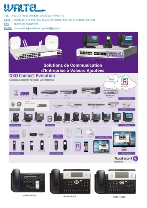 Etude,installation et maintenance des standards téléphoniques ( PABX - IPBX ) #alcatel#lg#ericsson