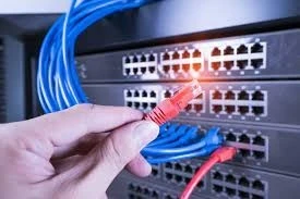 Cable et cordon de connexion modem et routeur ADSL et Fibre Optique 