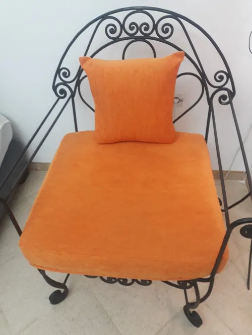 salon en fer forgé